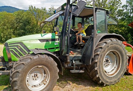 Bei uns wird noch echte Landwirtschaft betrieben